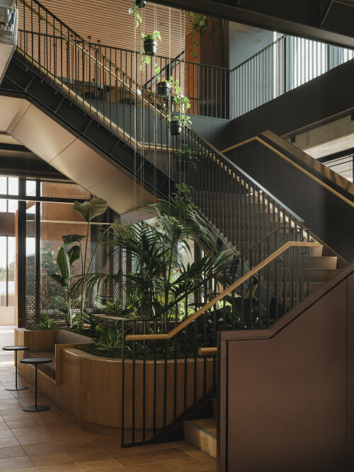 Mott MacDonald Stair to First Floor