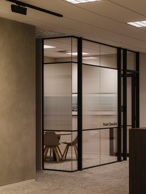 Avanti Finance Meeting Room detail and signage