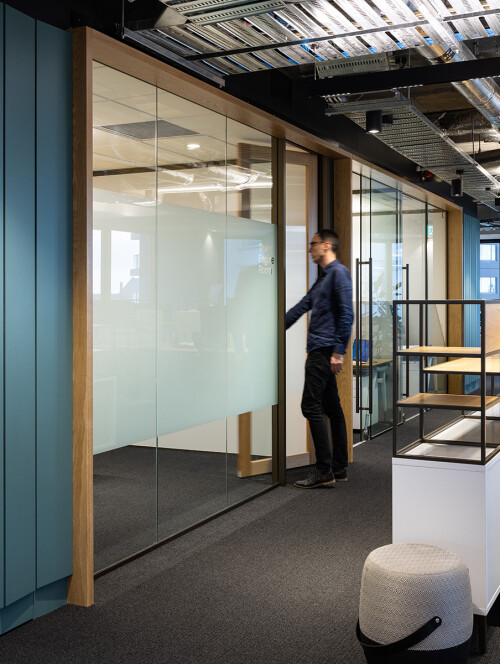 HGM Meeting Room and feature wall