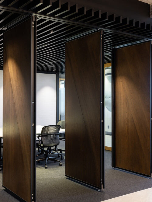 HGM Boardroom Operable wall details