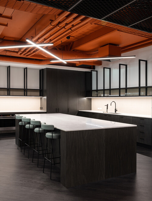 Ngati Whatua Orakei Kitchen with Feature Ceiling
