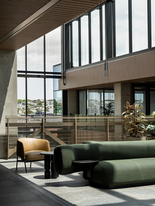 One New Zealand Foyer overlooking atrium