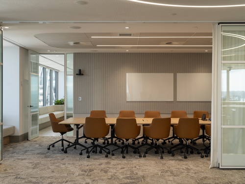 Wynn Williams Boardroom Operable Door Open