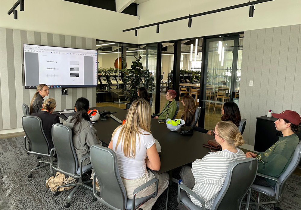STACK welcomes Interior Design students from Unitec