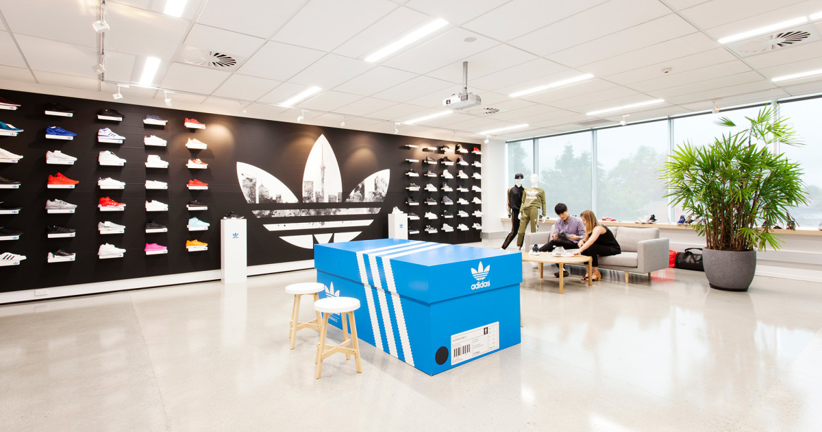 Functional Head Office Design Adidas STACK Interiors